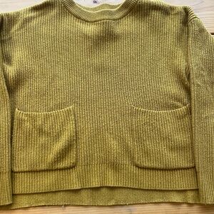 Madewell Mustard Sweater